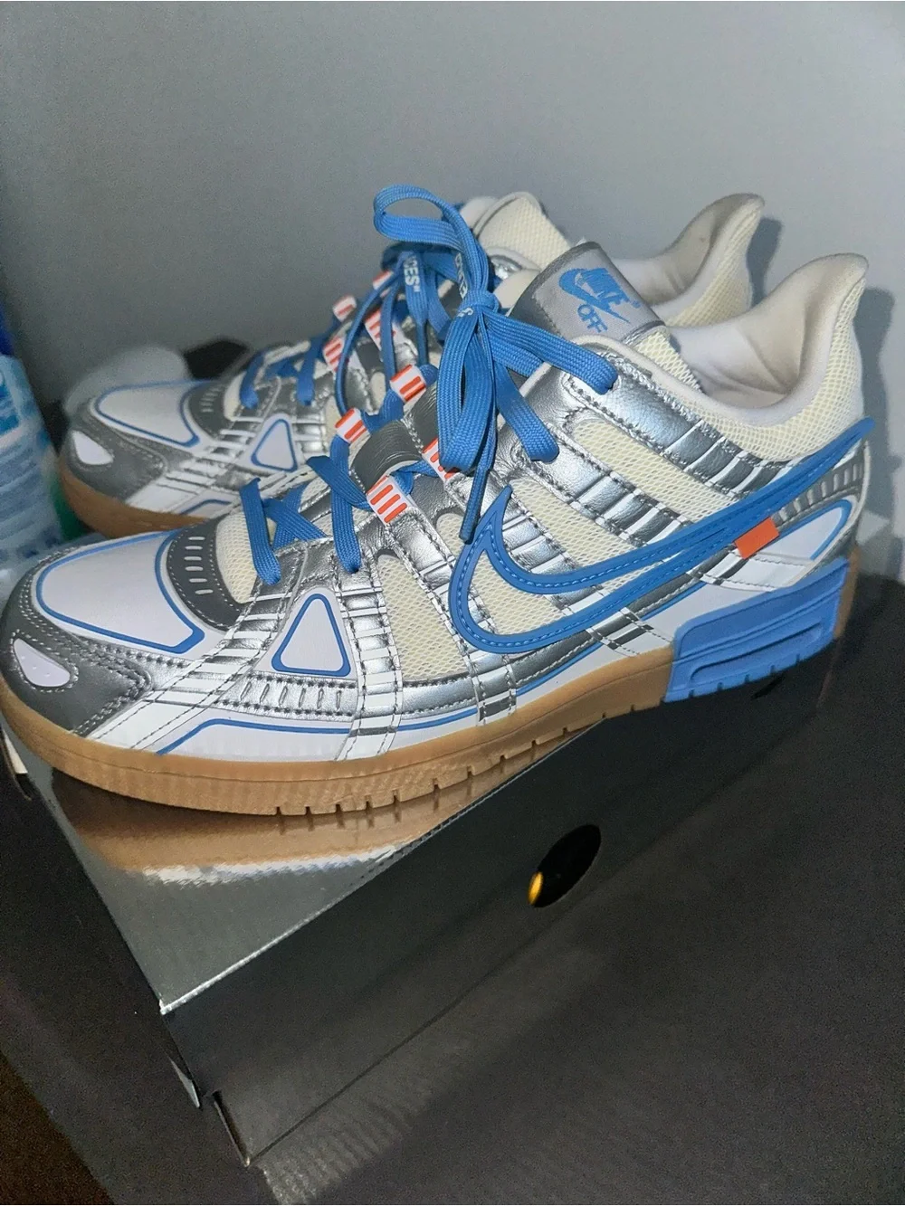 Nike Air Rubber Dunk Off-White UNC Men’s 10.5